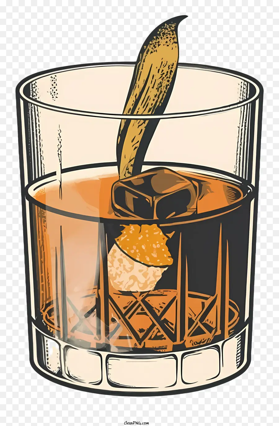 Vaso De Alcohol，Vaso De Whisky PNG