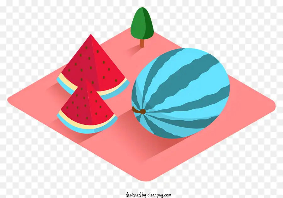 La Sandía，La Fruta PNG