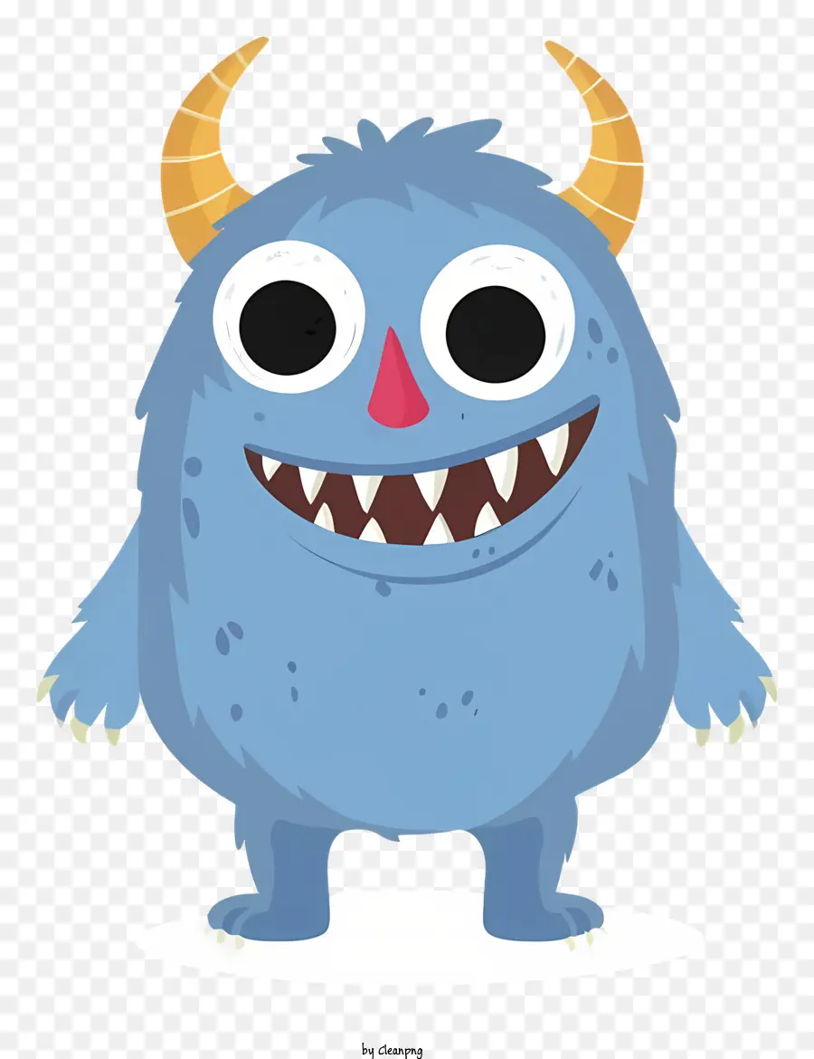 Monstruo De Dibujos Animados，Monstruo Azul PNG