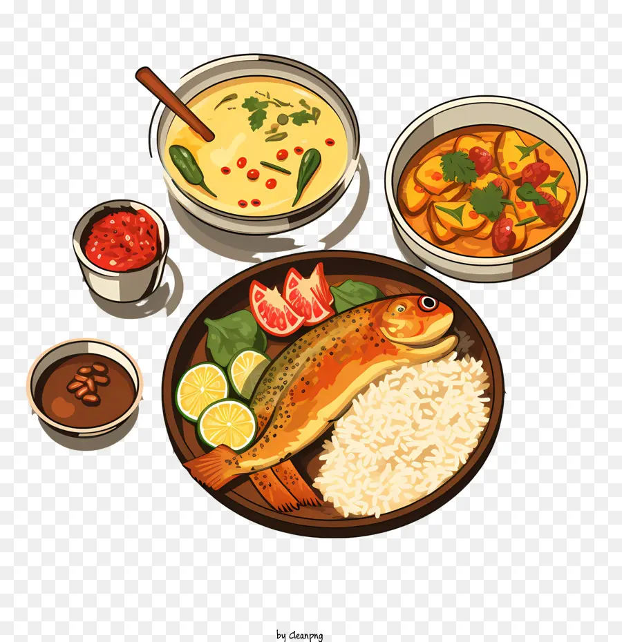 La Cocina Bengalí，Los Peces PNG
