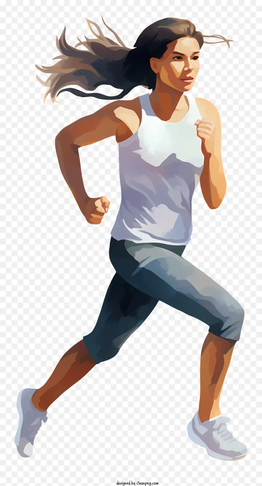 Mujer Corriendo，Corredora PNG