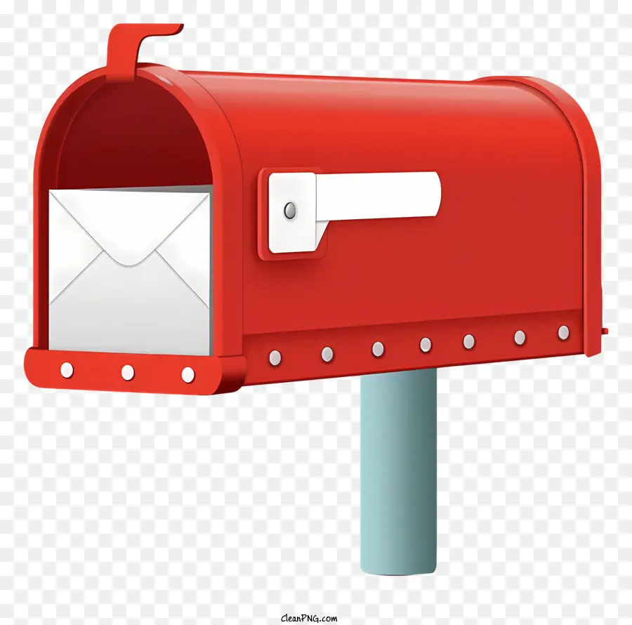 Buzón Rojo，Abrir Ranura De Correo PNG