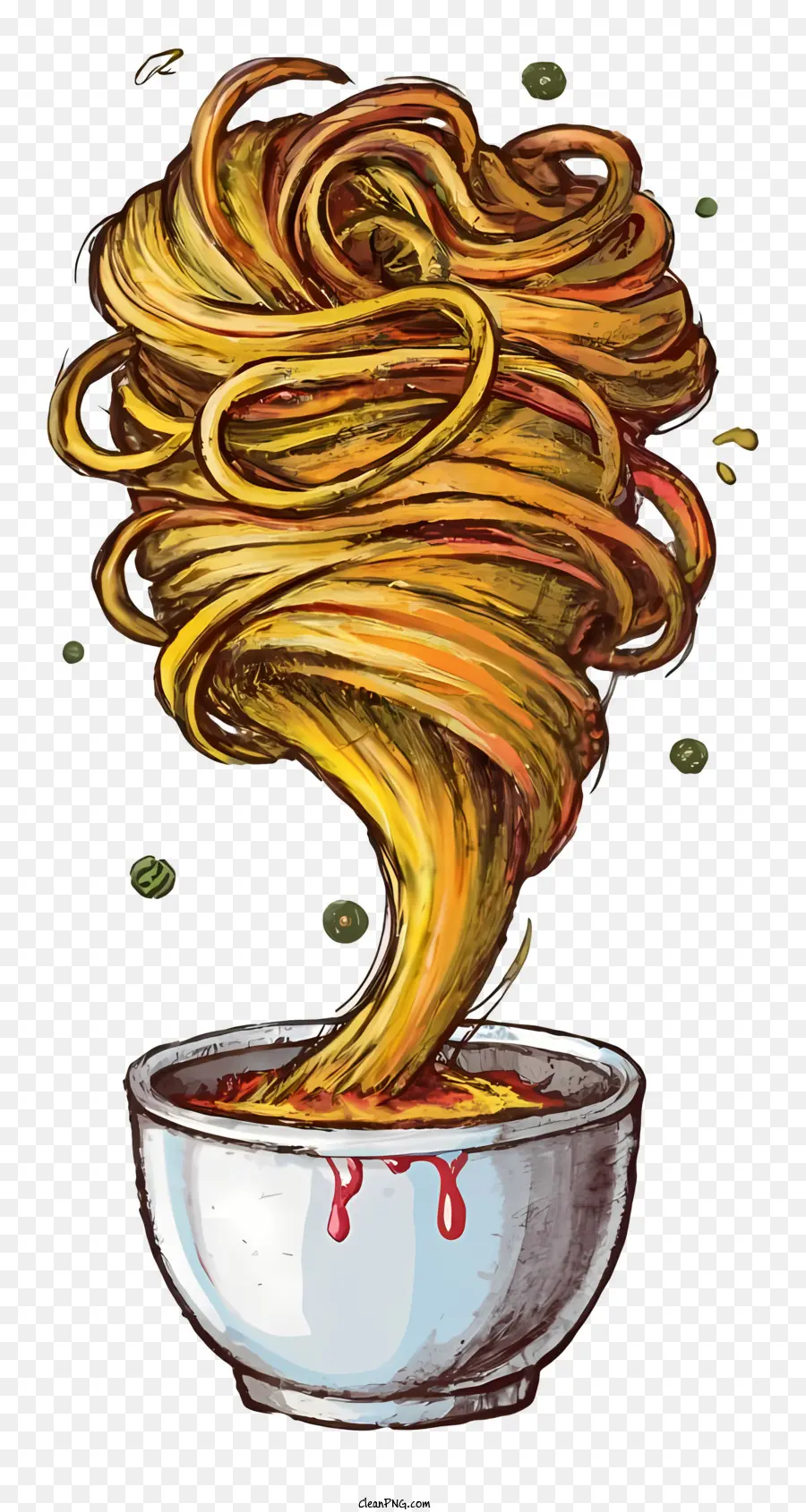 Espaguetis，La Pasta PNG
