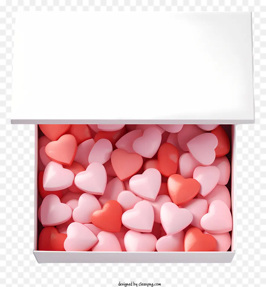 Dulces Del Corazón，Rosa Y Rojo PNG