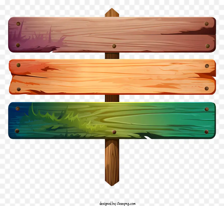 Wooden Sign，Signo De Diseño PNG