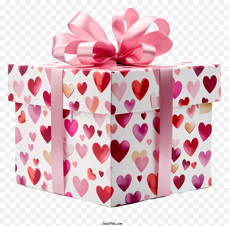 Caja De Regalo，Heartshaped Cuadro PNG