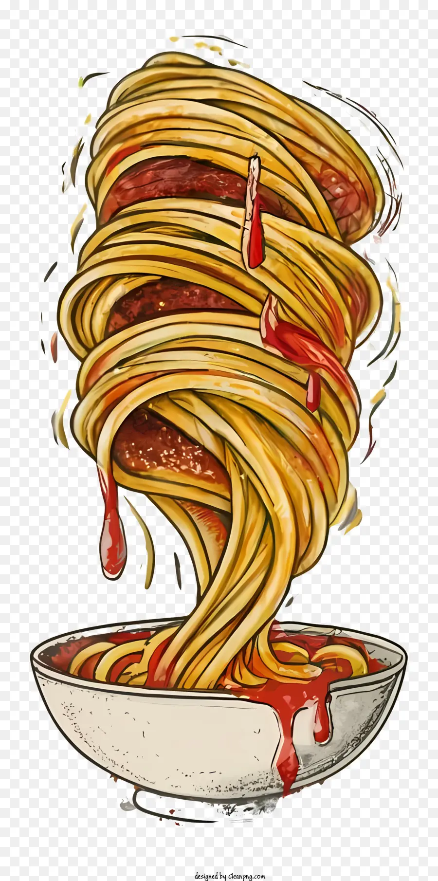 Espaguetis，Pastas PNG