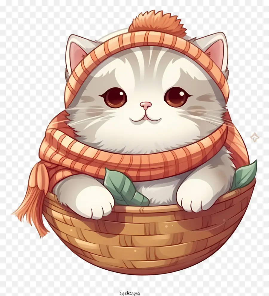 Lindo Gato，Gato Blanco PNG