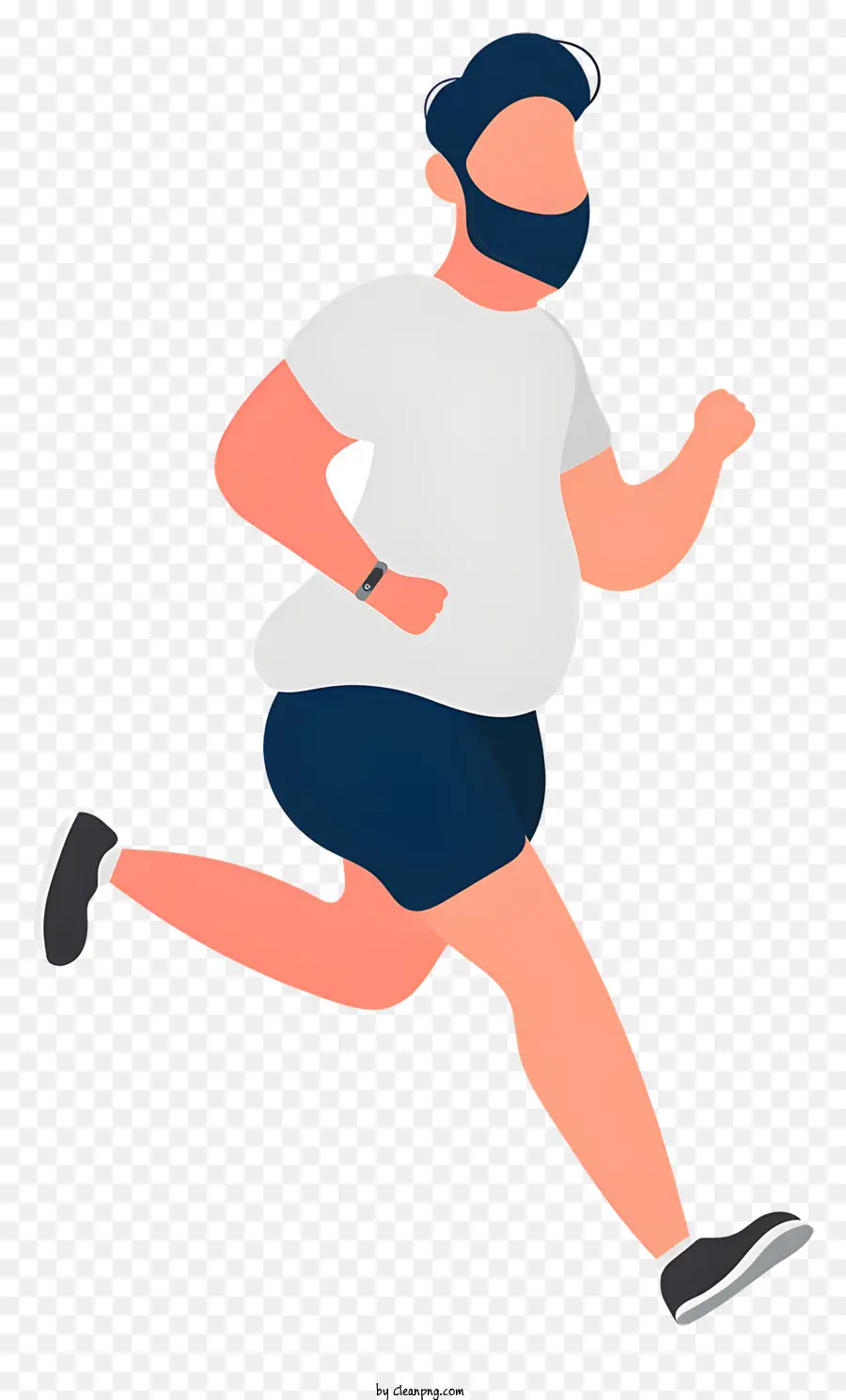 Persona Con Una Máscara，Corriendo Con Una Máscara PNG