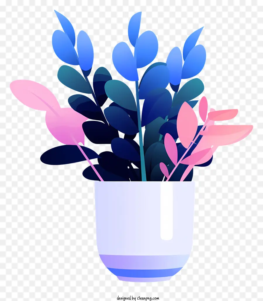 Florero，Planta Colorida PNG