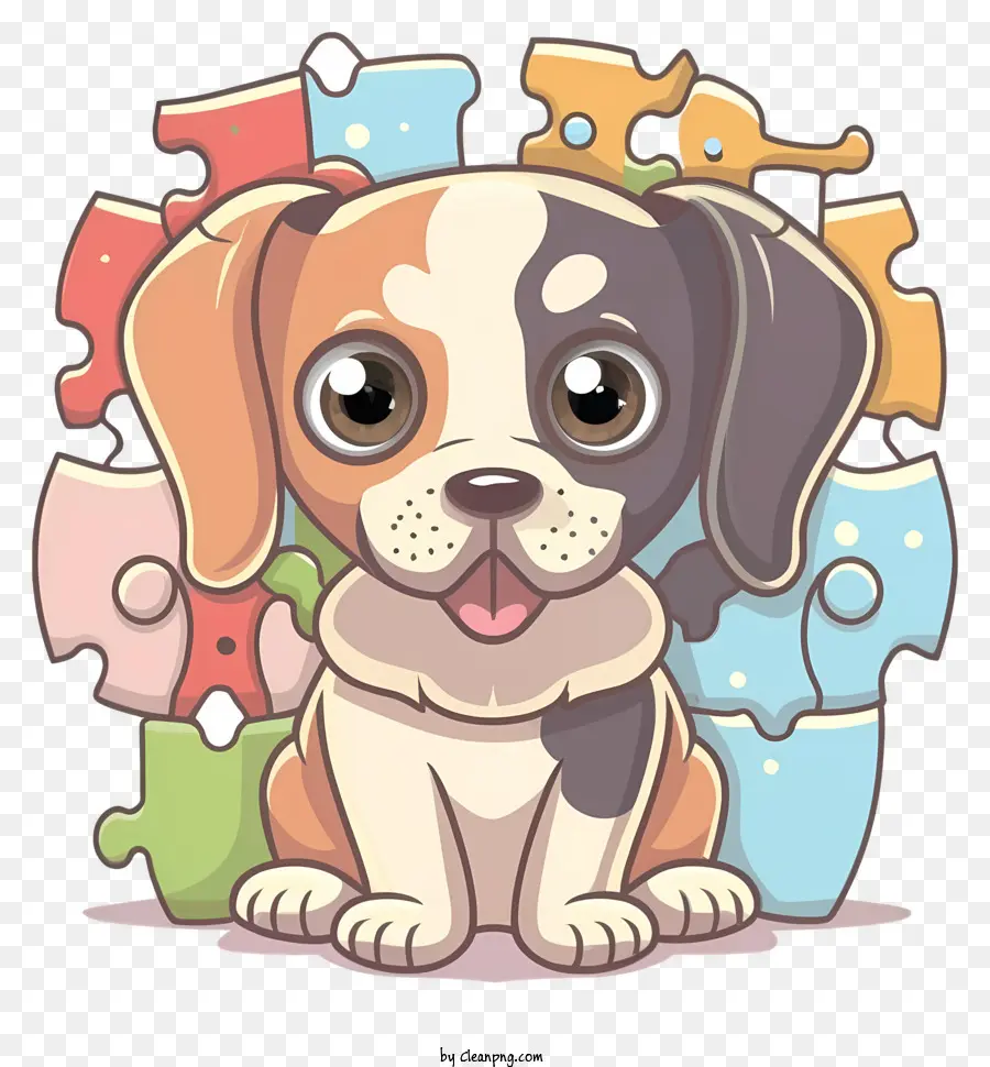 Lindo Cachorro，Rompecabezas PNG