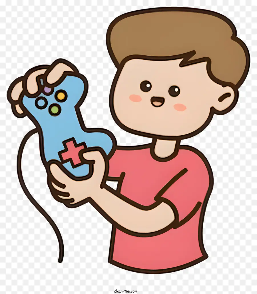 Controlador De Juego，Niño Con Controlador De Juego PNG