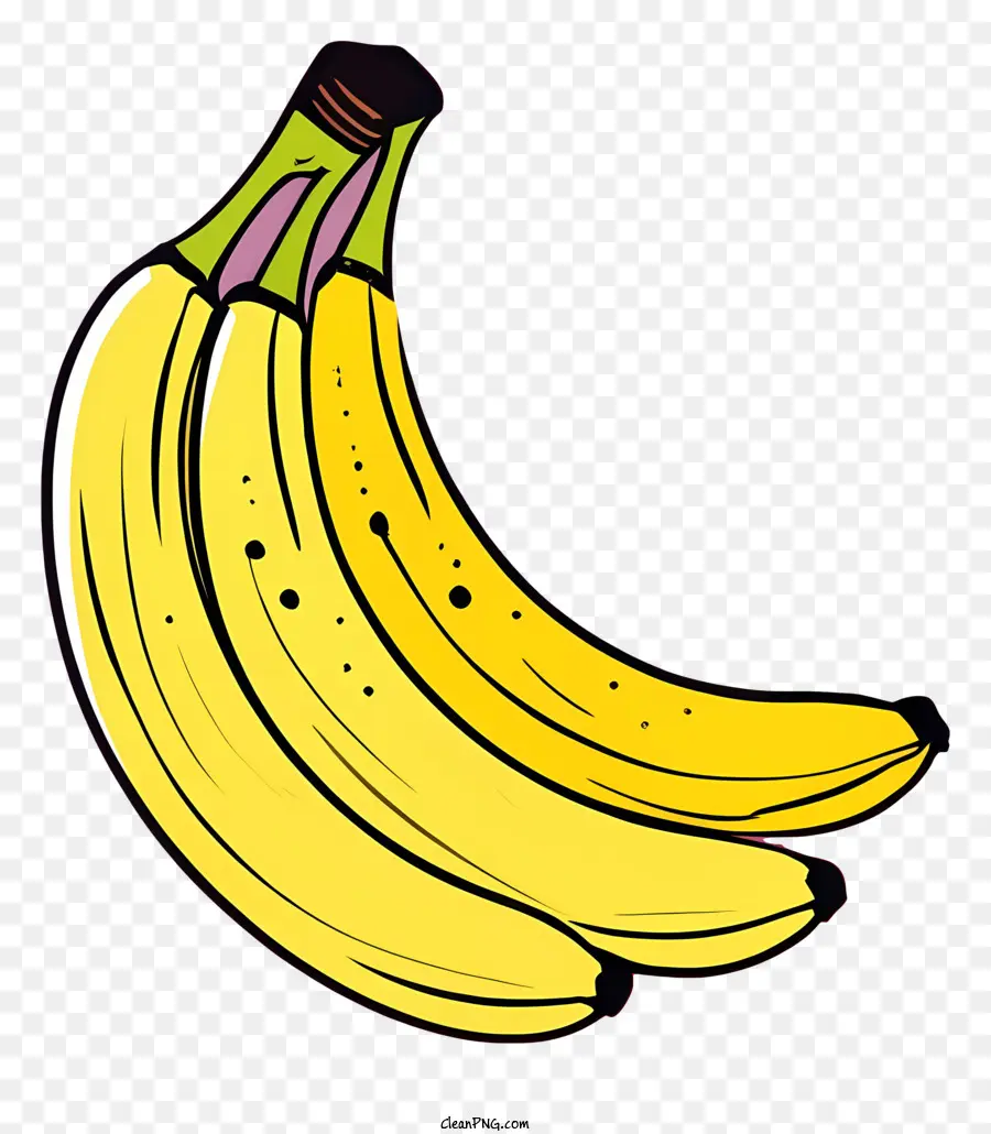 Banana，Plátanos PNG