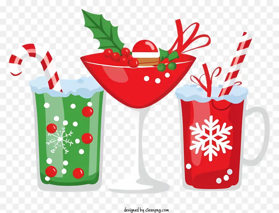 Bebidas Navideñas，Día Festivo PNG