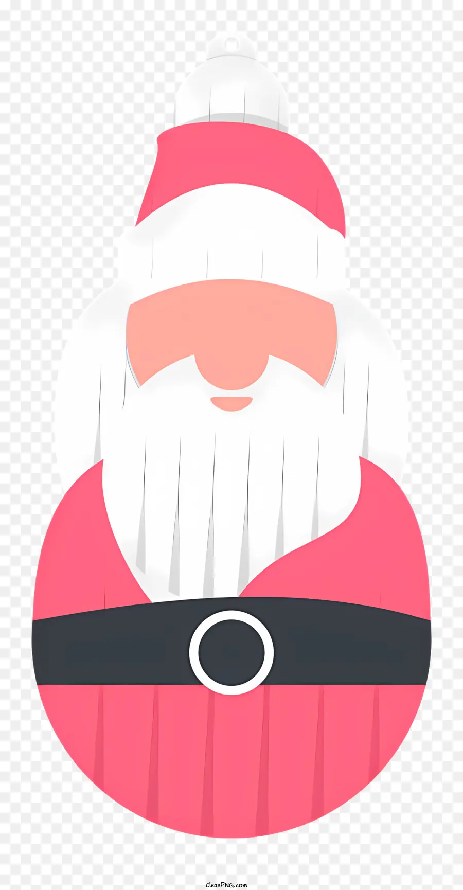 Santa Claus，Traje Rojo Y Blanco PNG