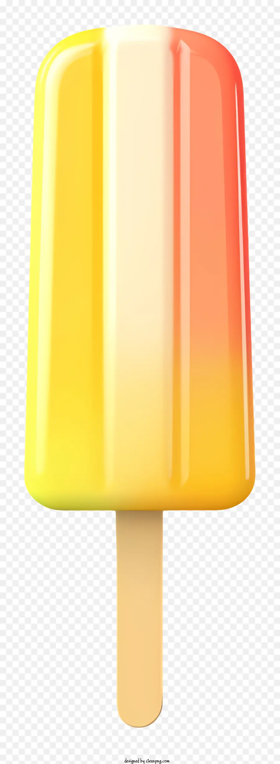 Cono De Helado，Amarillo PNG