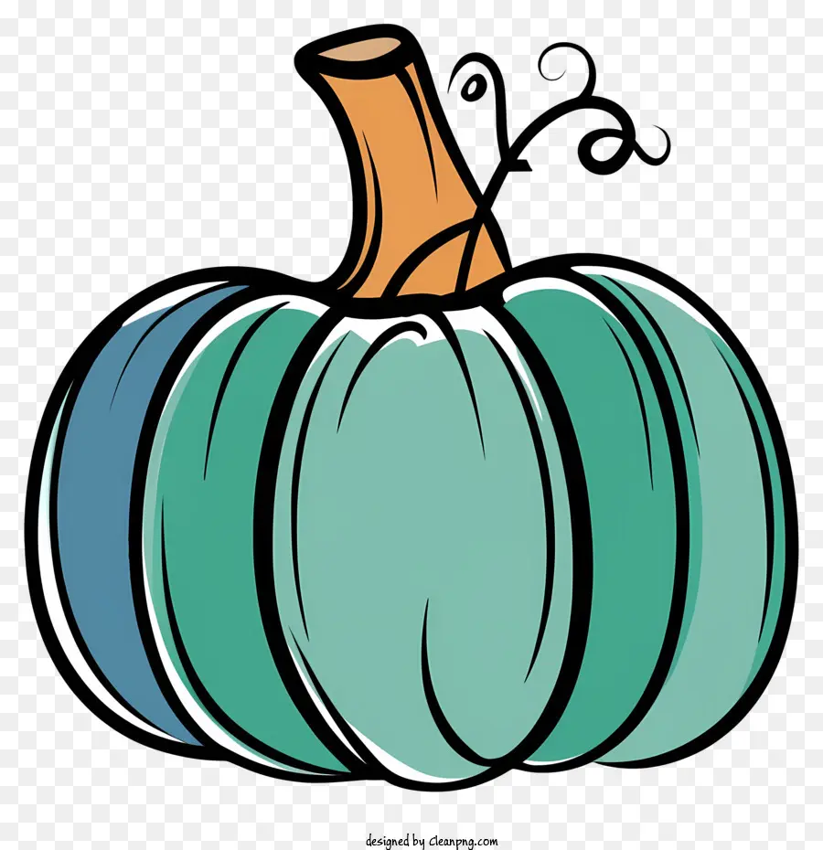 Colorido De Calabaza，Calabaza Turquesa PNG