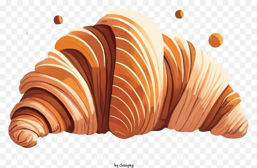 Creciente，Croissant Horneado PNG