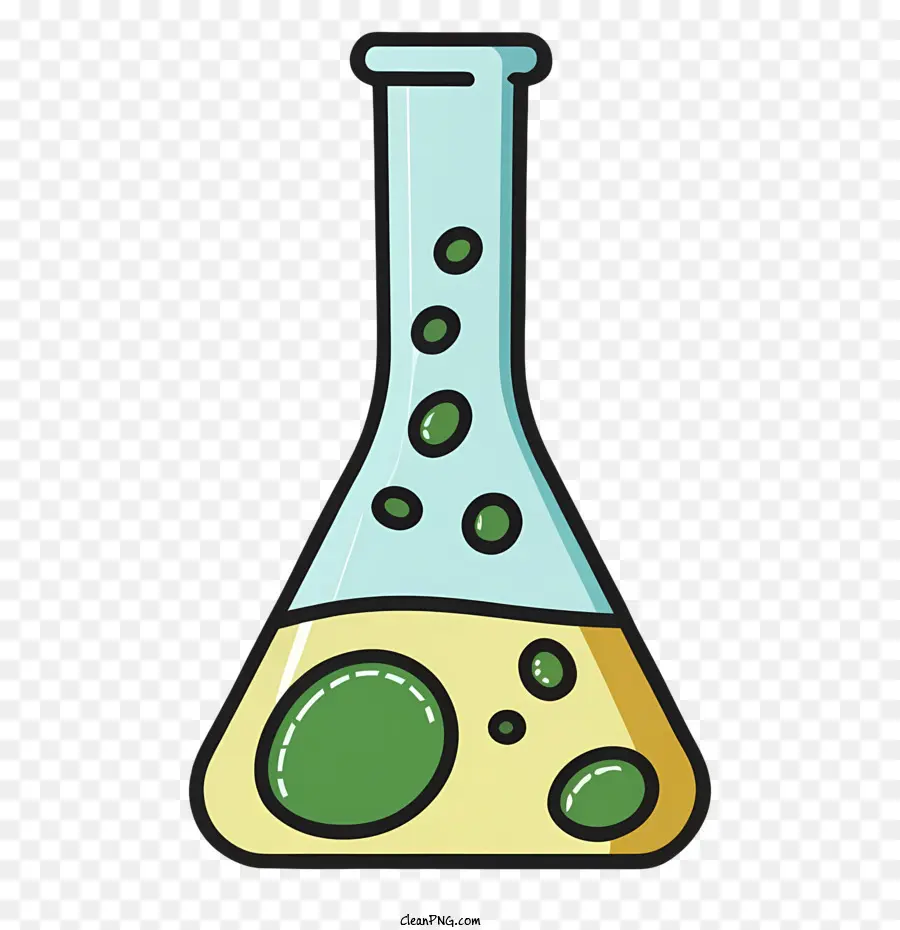 Matraz De Erlenmeyer，Matraz Químico PNG