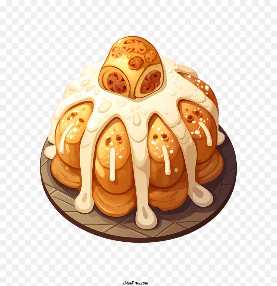 El Pan De Muerto，Pastel PNG