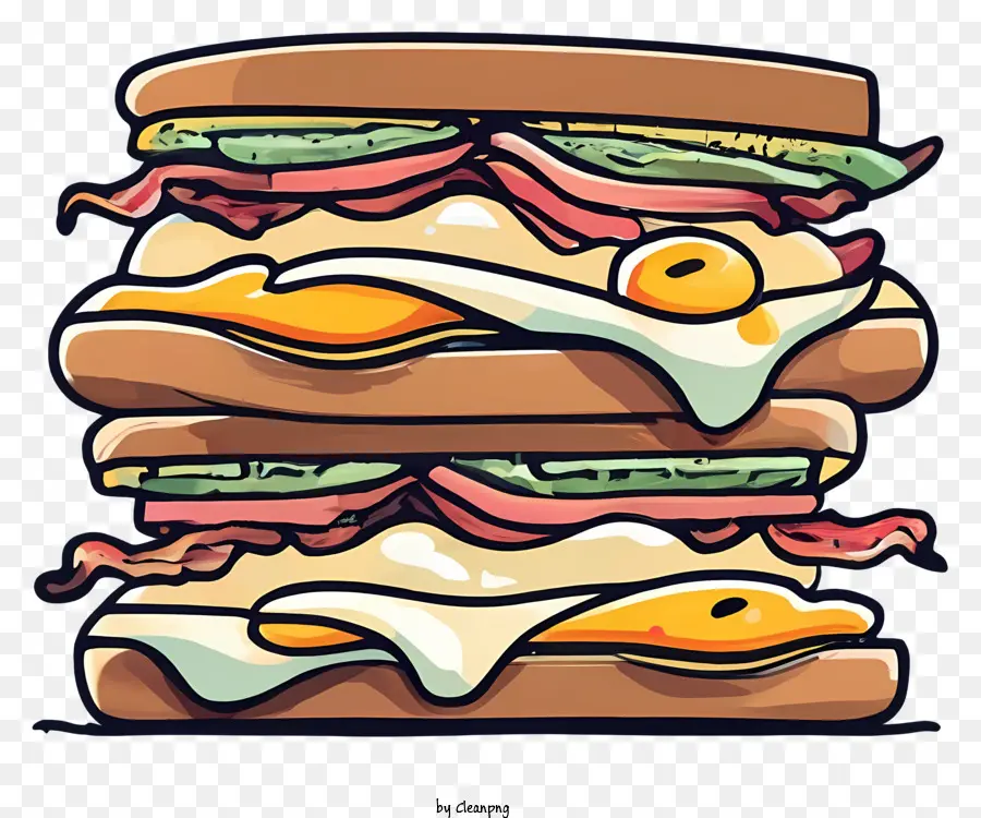 Sandwich，Huevo PNG