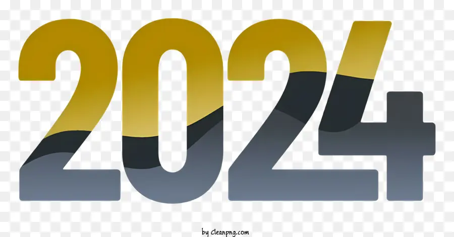 Diseño Del Logotipo 2023，Oro Negro Y El Logotipo De PNG