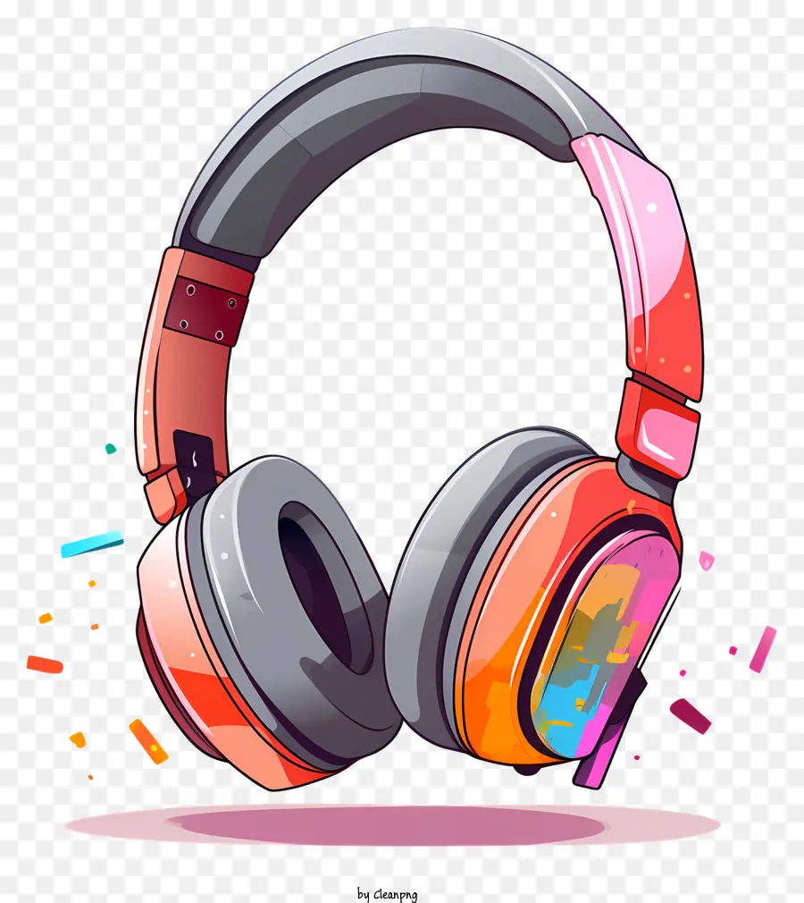 Coloridos Auriculares，Resumen De Los Auriculares PNG