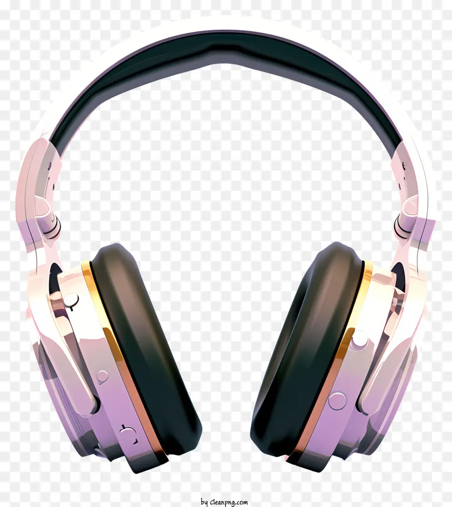 Auriculares Sony，Auriculares Negros Y Rosados PNG