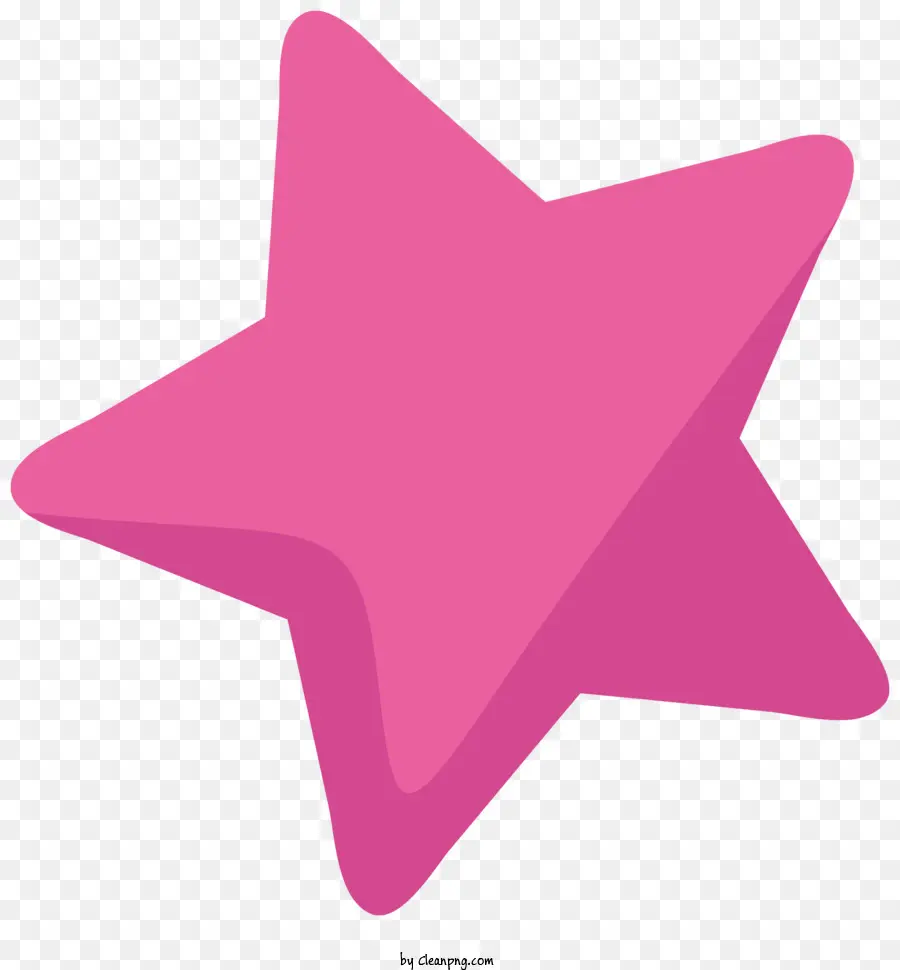 Pink Star，Fivepointed Estrellas PNG