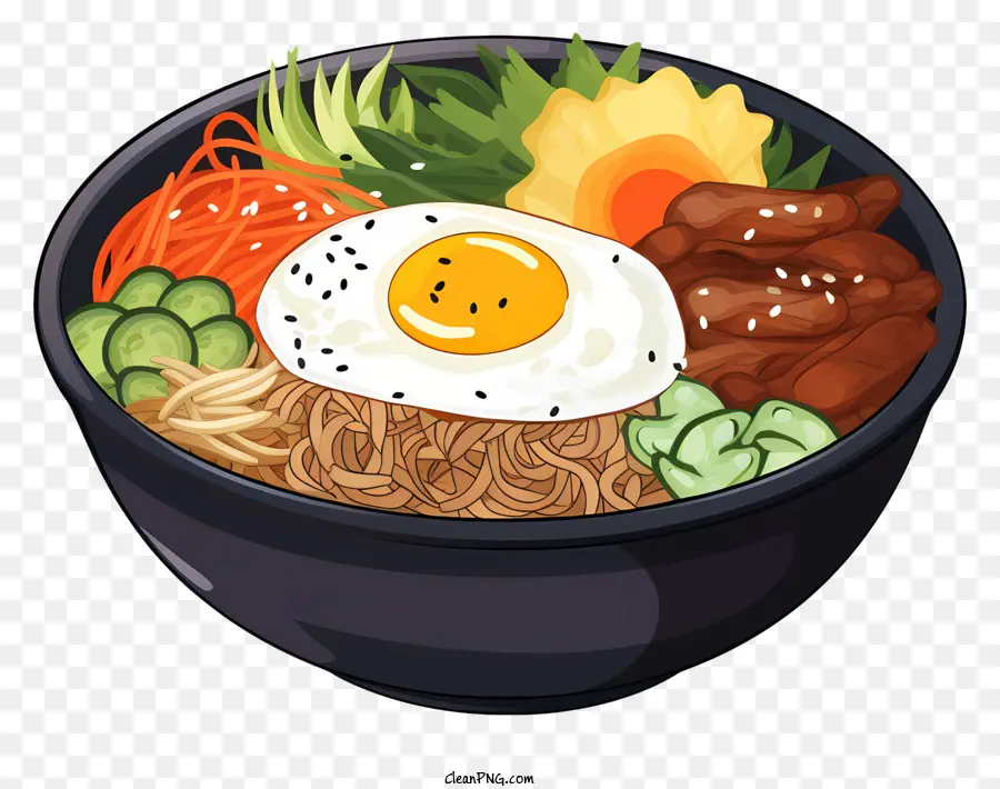 Arroz Frito Coreano，Huevo Frito PNG