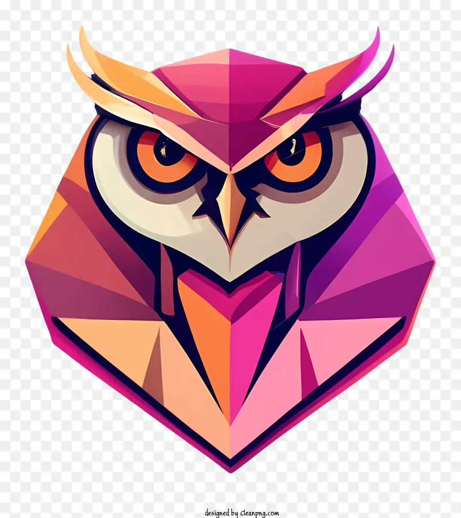 Pink Owl，Pico Negro PNG