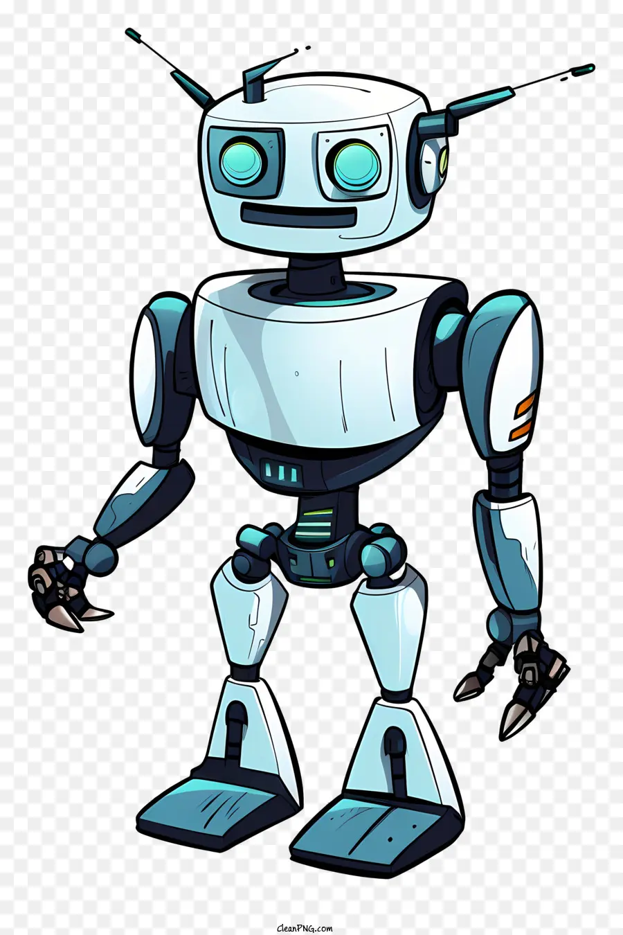 Robot De Dibujos Animados，Uniforme De Robot PNG