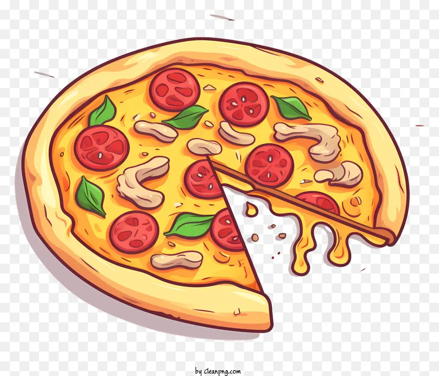 Pizza，Ingredientes PNG