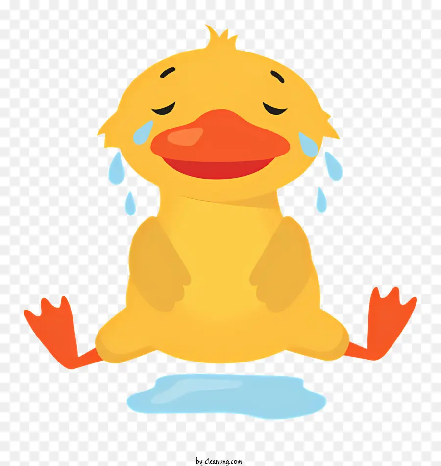 Lindo Pato Amarillo，Pato Triste PNG