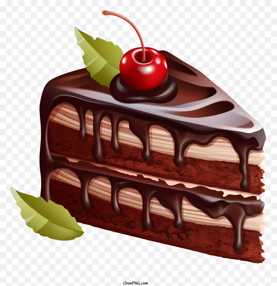 Pastel De Chocolate，Rebanada De Pastel PNG