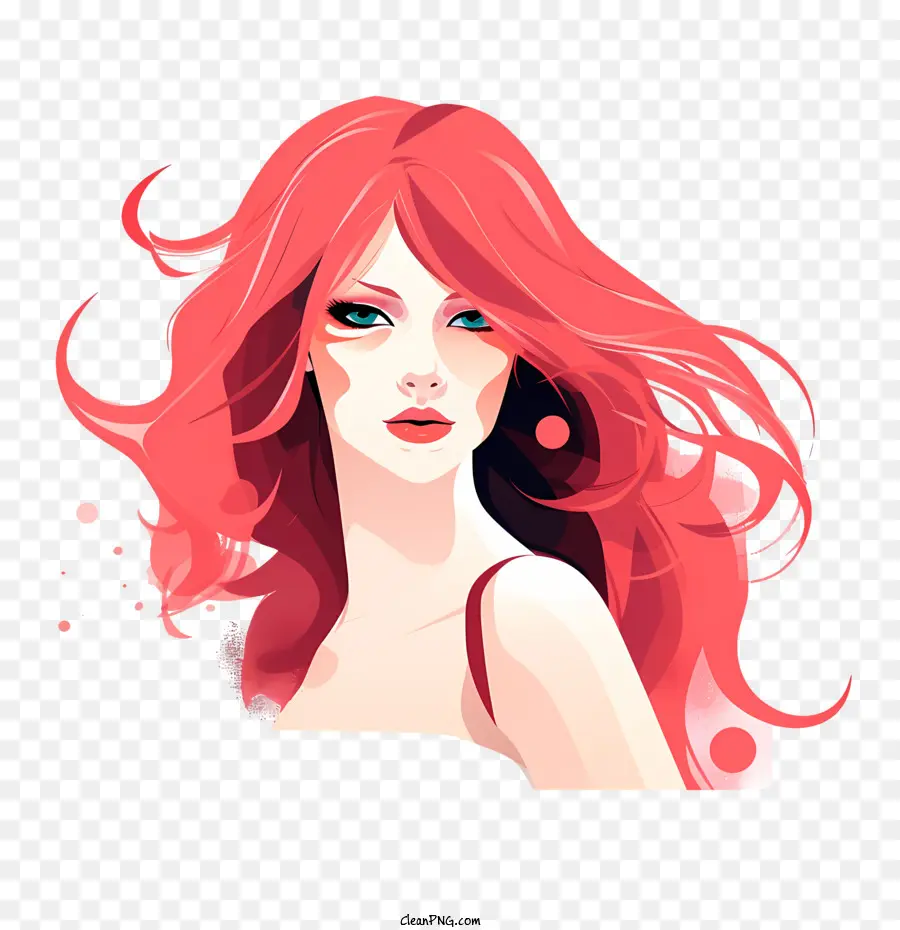 Amo Tu Día Del Cabello Rojo，Mujer Pelirroja PNG