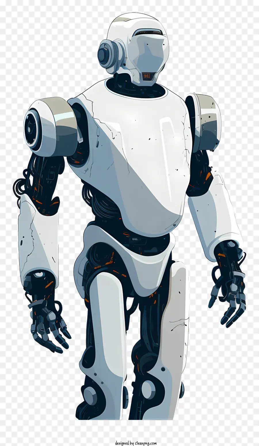 Robot Blanco，Robot Avanzado PNG