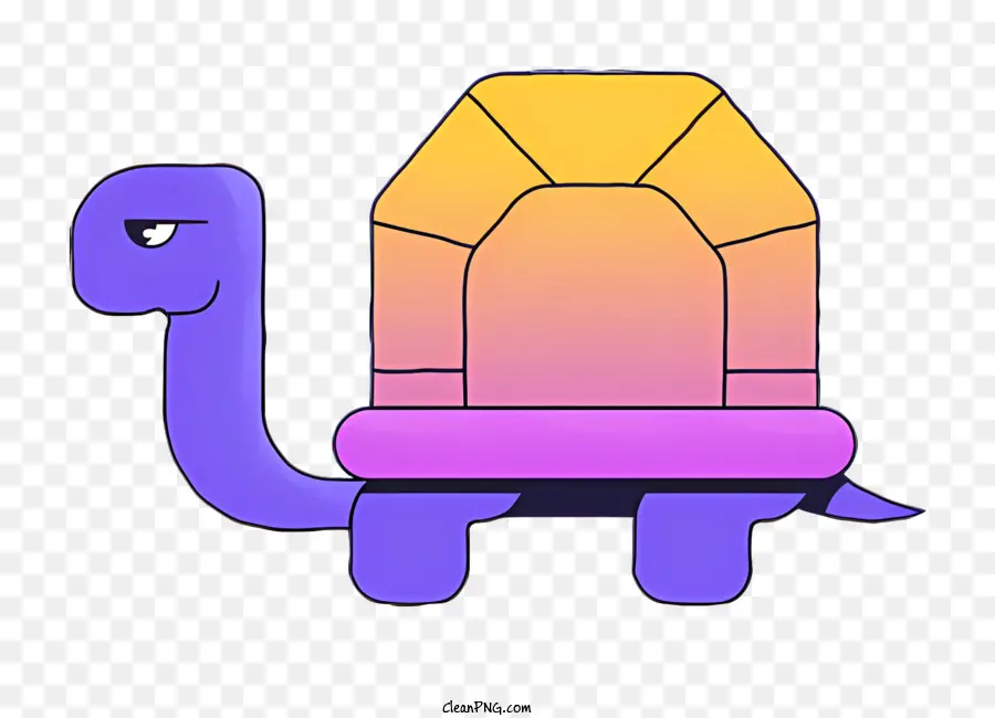 De Dibujos Animados De La Tortuga，Concha Amarilla PNG