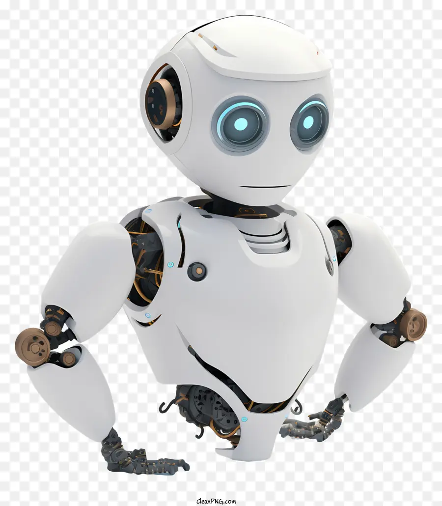 Robot，Los Ojos Azules PNG