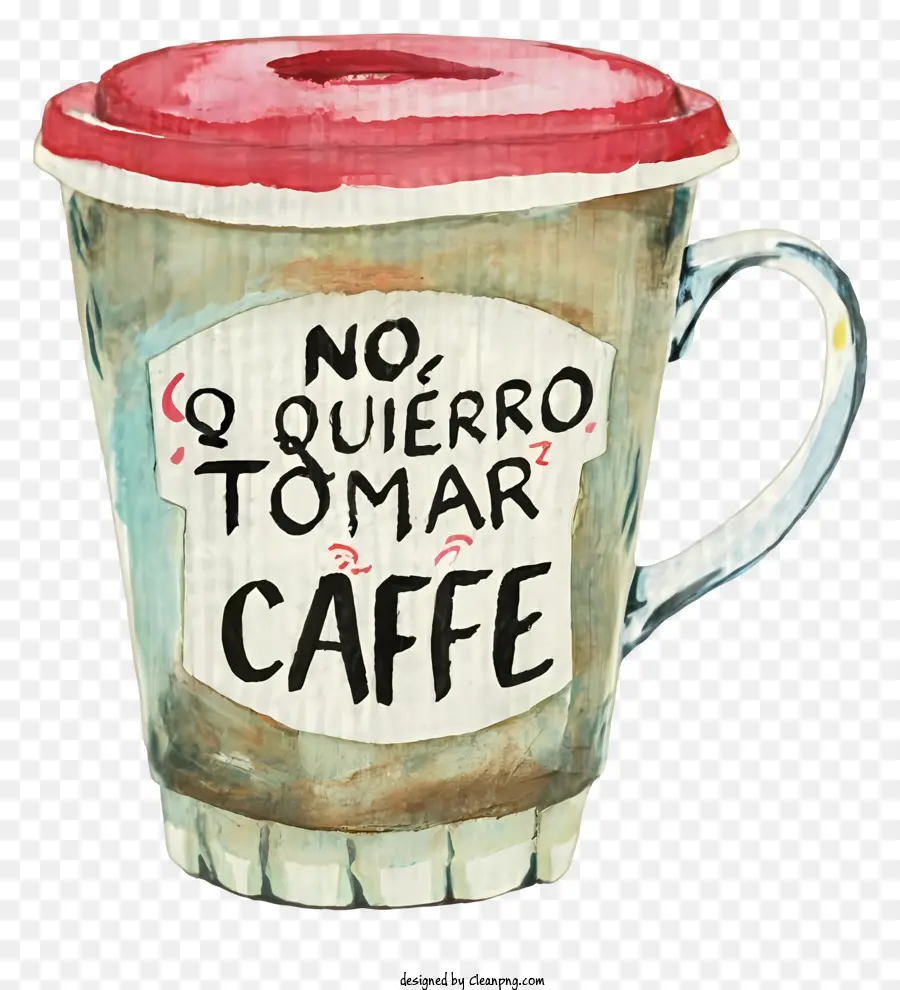 Café，Tapa Roja PNG