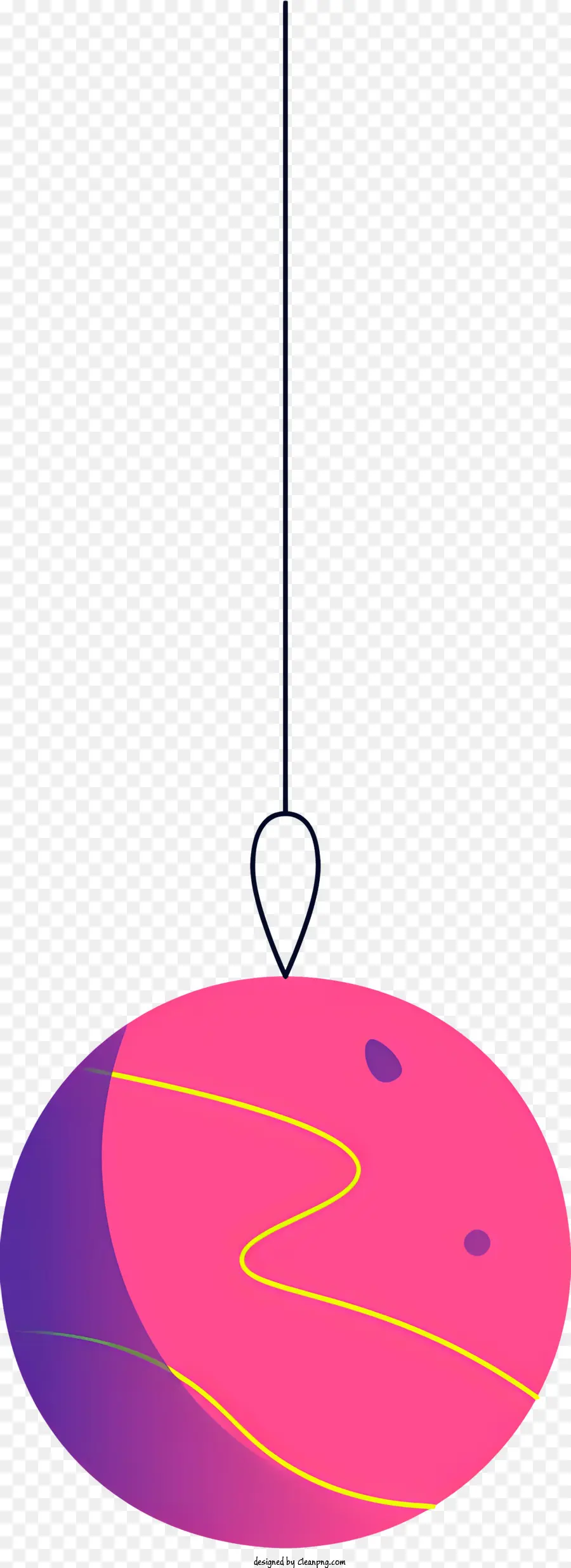 Bola De Navidad，Rosa PNG