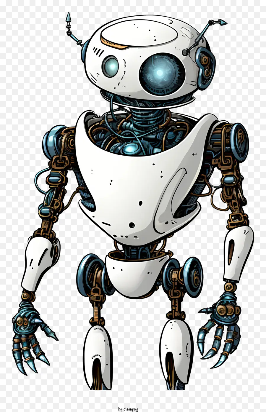 Robot，Dos Piernas PNG