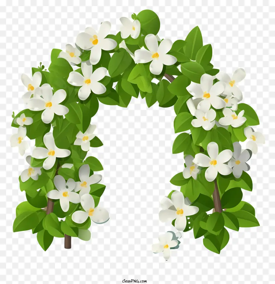 Corona De Flores，Arco De Flores PNG