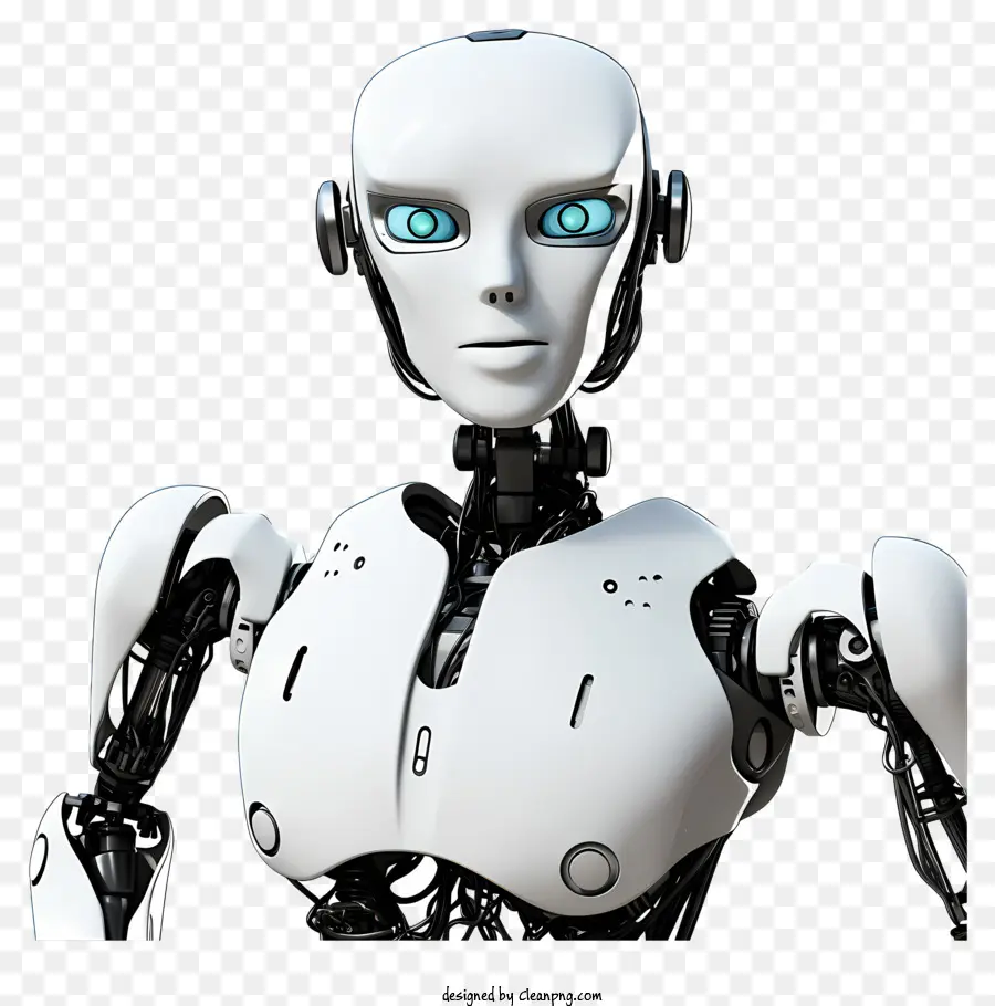 Robot，Los Ojos Azules PNG