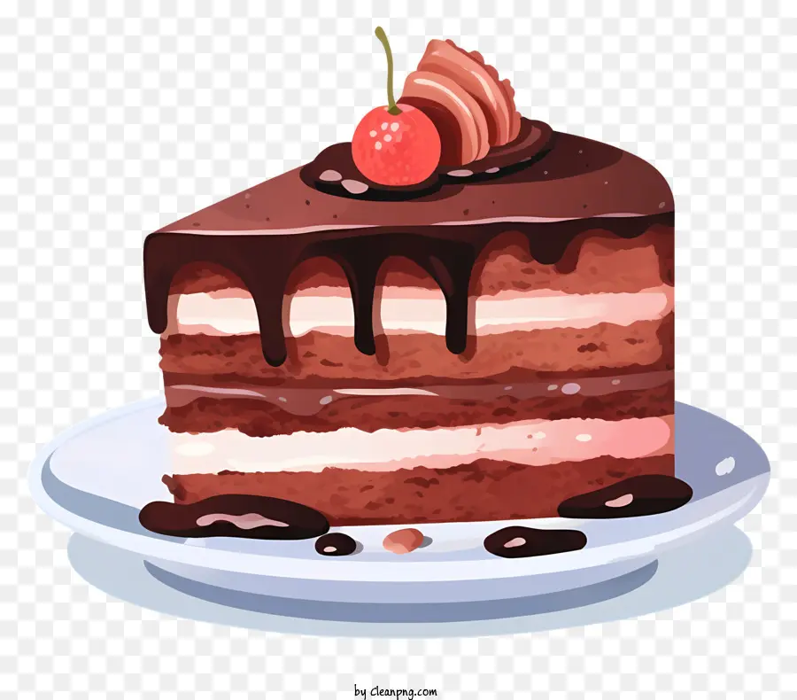 Pastel，Glaseado De Chocolate PNG