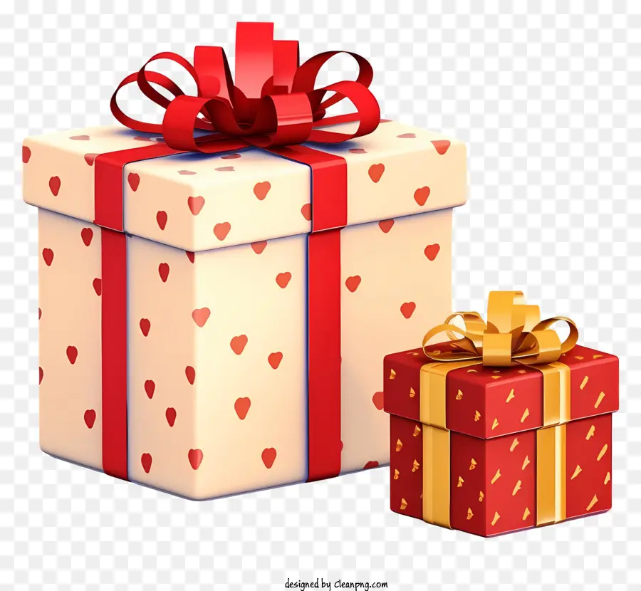 Cajas De Regalo，Diseño De Lunares PNG