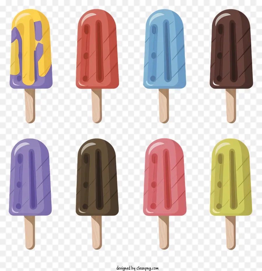 Las Paletas De Helado，Sabores PNG