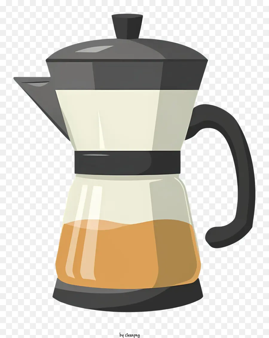 Cafetera De Prensa Francesa，Cafetera Amarilla PNG