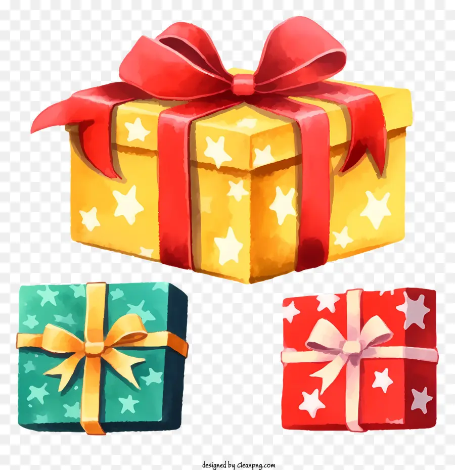 Cajas De Regalo，Papel De Envolver PNG