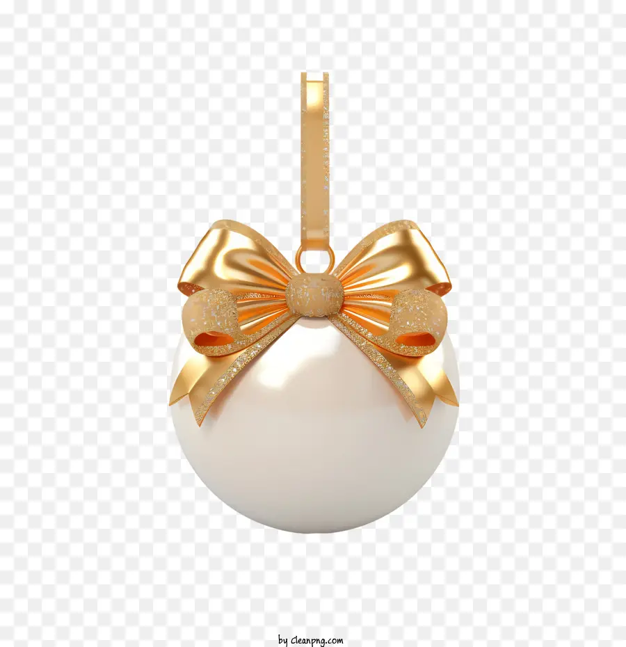 Bola De Navidad，Oro PNG